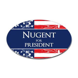 Nugent For President Stickers  Car Bumper Stickers, Decals