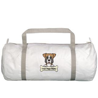 Boxer Art Gifts  Boxer Art Bags  Personalized Boxer Gym Bag