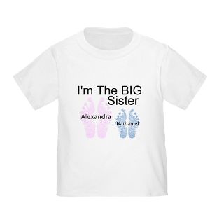Announcement Gifts  Announcement T shirts  Big Sister (LB) Perz