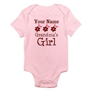Custom Gifts  Custom Baby Clothing  Personalized Grandmas Girl