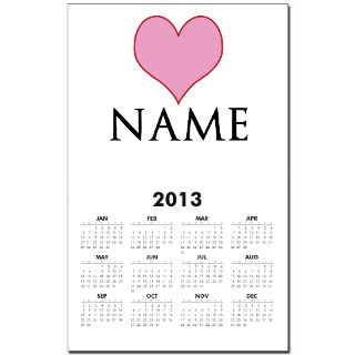 Bride Gifts > Bride Home Office > ADD YOUR NAME Calendar Print