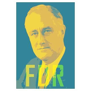 Wall Art  Posters  Franklin Roosevelt Poster