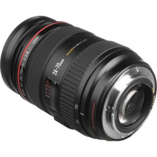 Canon Zoom Wide Angle Telephoto EF 24 70mm F 2 8L USM Autofocus Lens