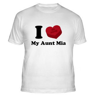 Love My Aunt Mia Gifts & Merchandise  I Love My Aunt Mia Gift Ideas