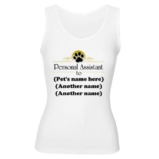 Animal Gifts  Animal Tank Tops  Pet Personal Assistant (Multiple