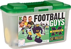 Kaskey Kids College Football Guys   Michigan Wolverines Action Figures