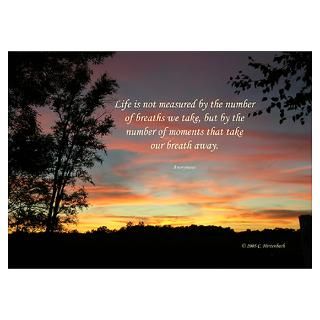 Wall Art  Posters  Lifes Moments Sunset Poster