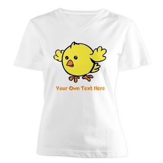 Baby Bird Gifts  Baby Bird T shirts  Cute Bird. Orange Text Shirt