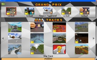 Super Tux Kart PC Racing Game in Mario Kart Style