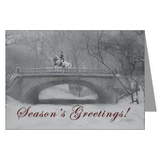 Friendly Winter Moose Greeting Card by friendly_moose