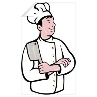 Fat Chef Wall Decal