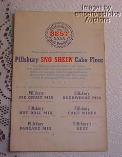 Ann Pillsbury Cake Recipes Kate Smith 55 Favorite 1952 1st 1939