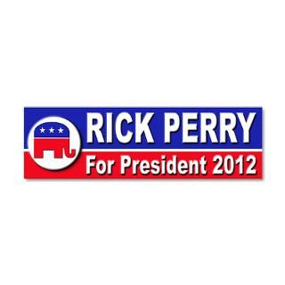 > 12 Wall Decals > Rick Perry for President 2012 20x6 Wall Peel