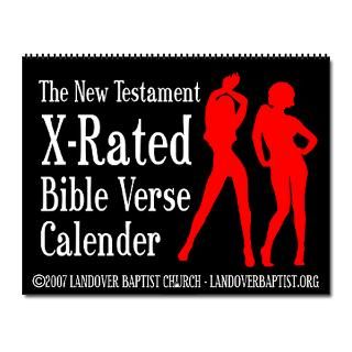 The 2011 X Rated Bible Verse Calendar  CRAZY BIBLE VERSES  The