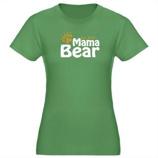 Mama Bear Claw 2010 Womens Fitted T Shirt (dark