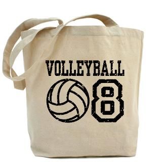 2008 Gifts  2008 Bags  Volleyball 08 Tote Bag