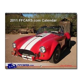 Gifts  Home Office  FFCars 13 Page 2011 Wall Calendar