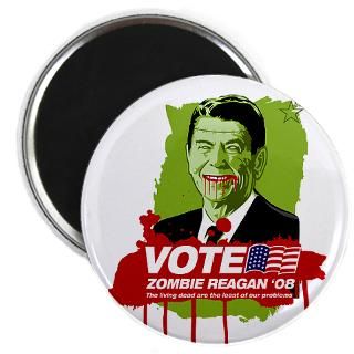 Vote Zombie Reagan in 2008  Strk3   Propaganda shirts, stickers, and