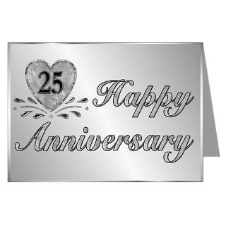 2007 Gifts  2007 Greeting Cards  25th Anniversary   Silver