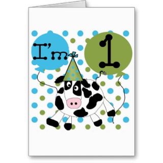 Baby First Birthday Greeting Cards, Note Cards and Baby First Birthday