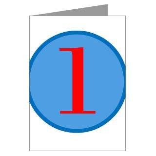 Number One Birthday Greeting Cards (Pk of 20)