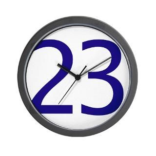 Number 23 (Twenty three) Wall Clock for $18.00