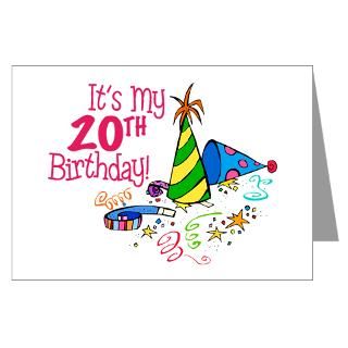 Happy 20Th Birthday Greeting Cards  Buy Happy 20Th Birthday Cards