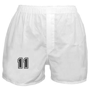 11 Gifts  11 Underwear & Panties  Number 11 Boxer Shorts