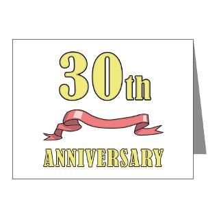 30th wedding anniversary note cards pk of 10
