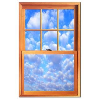 Mini Trompe loeil Window 11 X 17  Faux Window Shop  Faux Window