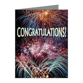 Birth Note Cards > Congrats Fireworks   All Occasion Cards (Pk of 10