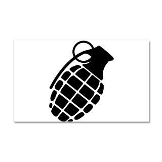 Army Gifts  Army Wall Decals  grenade 22x14 Wall Peel