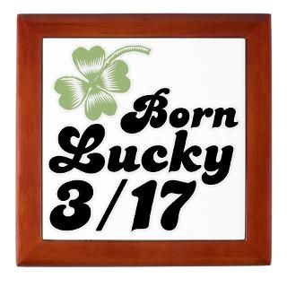 Born Lucky March 17th 3/17 T shirts Gifts  IveAlwaysWantedOneOfThose