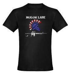 Molon Labe AR 15 Mens Fitted T Shirt (dark)