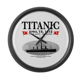  1912 Home Decor  Titanic Ghost Ship (white) 17 Large Wall Clo