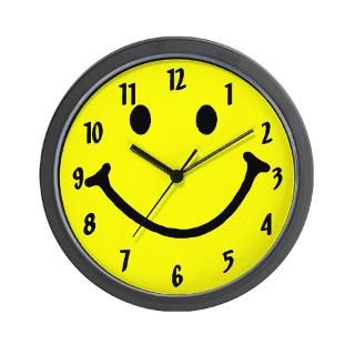 Smiley Face Wall Clock for $18.00