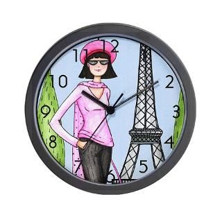 Eiffel Tower Wall Clock for $18.00