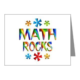Class Gifts  Class Note Cards  Math Note Cards (Pk of 20)