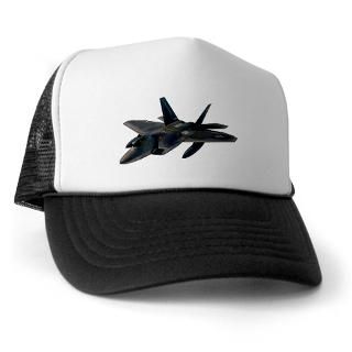 Aircraft Gifts  Aircraft Hats & Caps  F 22 Raptor Trucker Hat