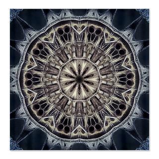 Cathedral Kaleidoscope Tile 23 Shower Curtain