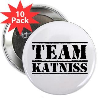 Gifts  Hunger Games Buttons  Team Katniss 2.25 Button (10 pack