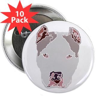 Pit Bull Terrier Buttons  American Pitbull 2.25 Button (10 pack