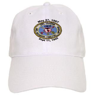  Birthday Hats & Caps  USS Truxtun CGN 35 Decomm Baseball Cap