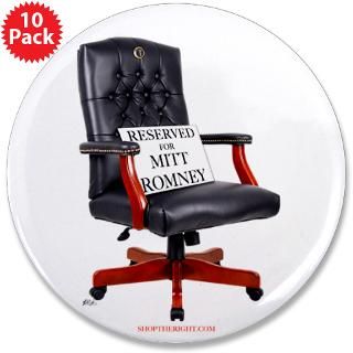2012 Gifts  2012 Buttons  Presidential Empty Chair 3.5 Button