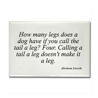 Kitchen and Entertaining  Abraham Lincoln quote 33 Rectangle Magnet