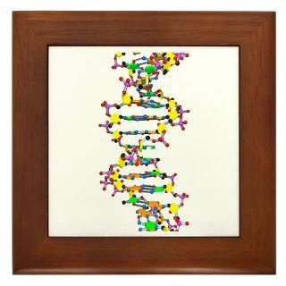 DNA #37 on white Framed Tile for $15.00