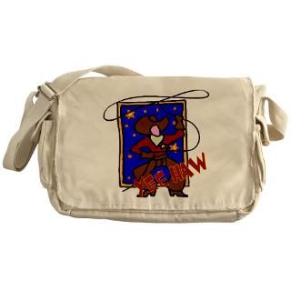Cowboy Yee Haw Messenger Bag for $37.50