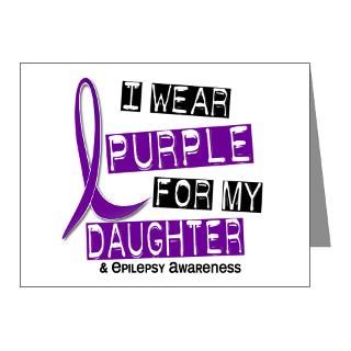 Wear Purple 37 Epilepsy Note Cards (Pk of 20)
