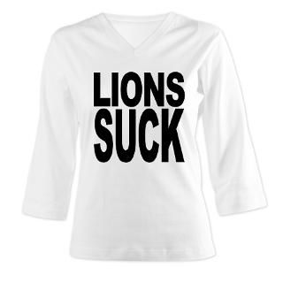 lionssuck png 3 4 sleeve t shirt $ 34 50