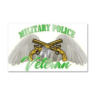 Army Angel Gifts > Army Angel Wall Decals > Military Police Veteran